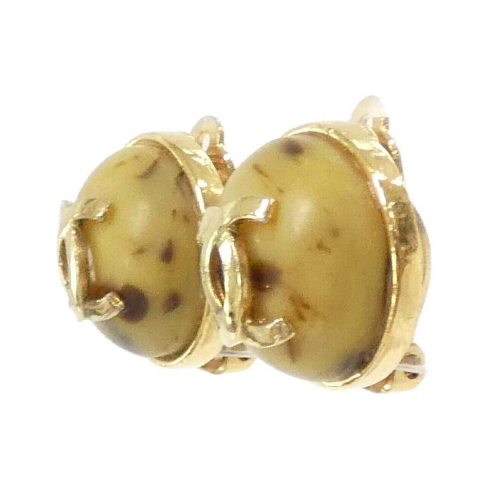 CHANEL Authentic Brown Earrings - Picture 2 of 3